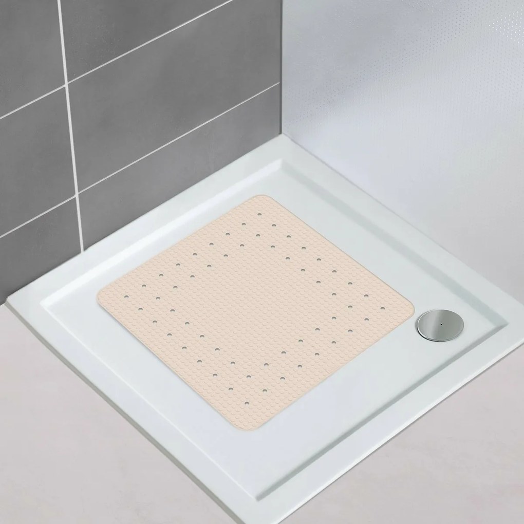 Wenko Mirasol zuhanytálca alátét 54 x 54 cm, bézs