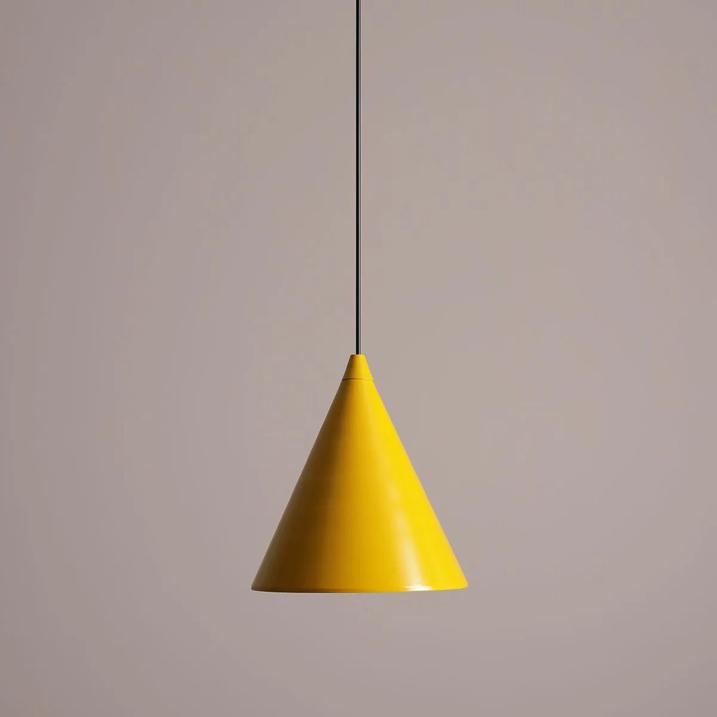 Aldex modern skandináv függeszték form mustard fekete sárga ald1108g14