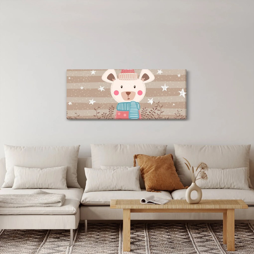 Kép - Medve (120x50 cm)
