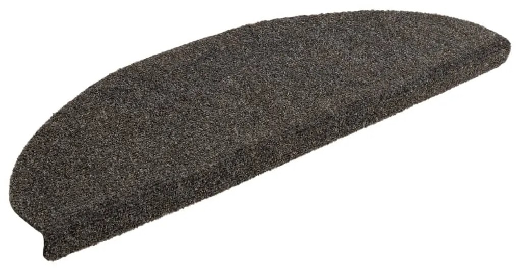 10 db antracit tűlyukasztott öntapadó lépcsővédő 65 x 21 x 4 cm