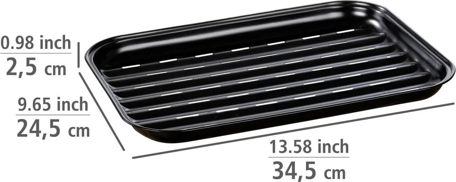 Rozsdamentes acél grilltálca Luca – Wenko