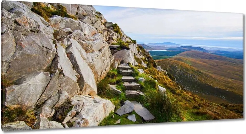 Festmények 115x55 Tájképek Kilátások Tájképek