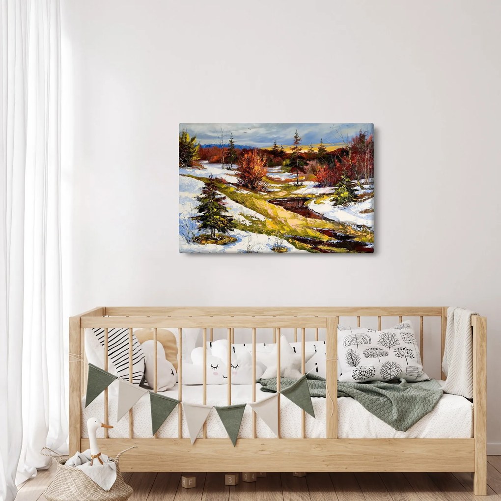 Kép - A tavasz érkezése (90x60 cm)