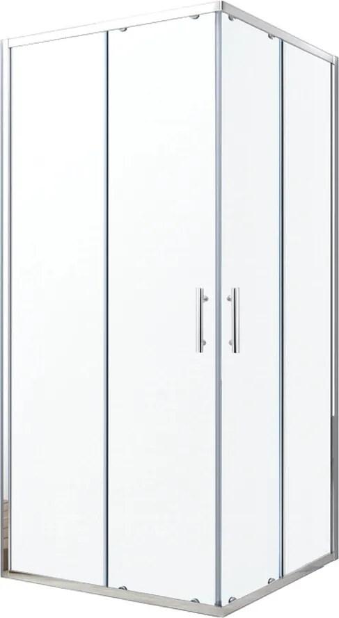 Soul 80x80 cm szögletes zuhanykabin tálca nélkül
