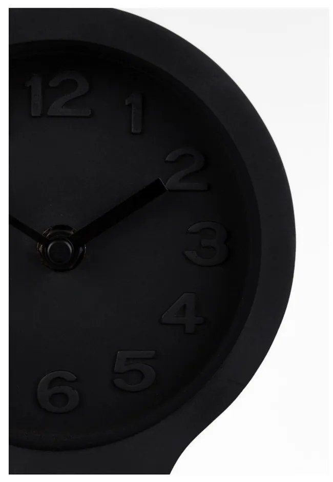 Pendul fekete beton asztali óra - Zuiver