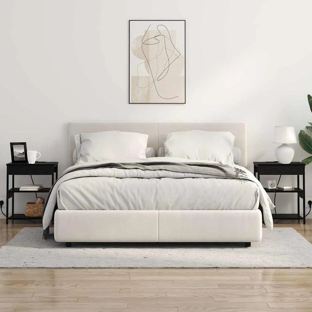 Éjjeli Szekrények 2 pcs Musta tammi 41 x 31 x 51 cm Faanyag