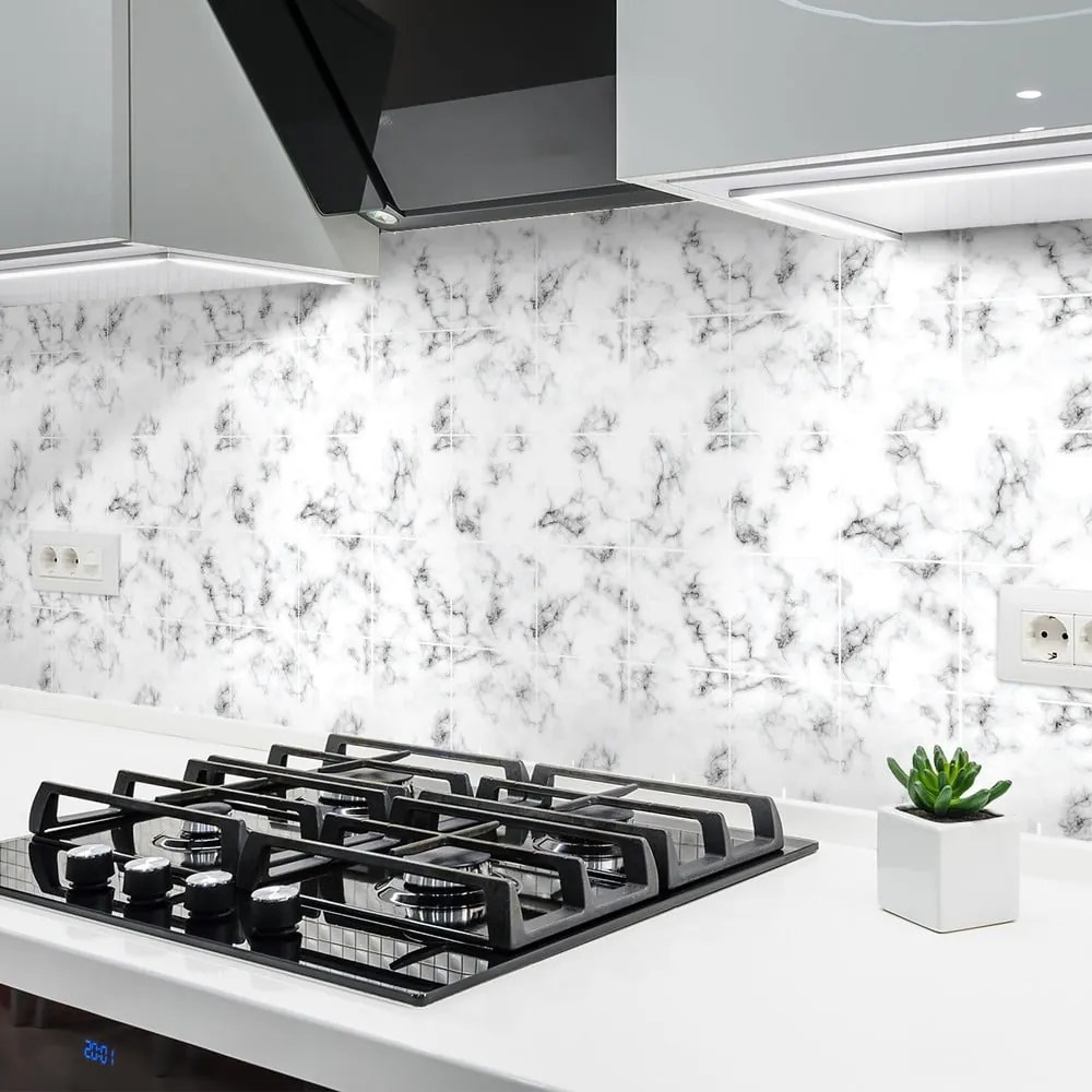 Matrica szett csempére 24 db-os 10x10 cm Marble – Ambiance