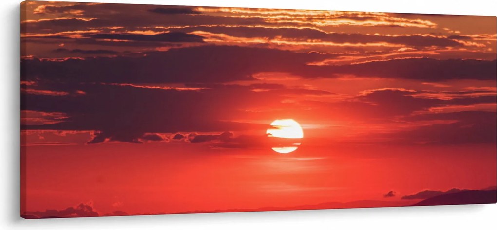 Színes nap képe (120x50 cm)