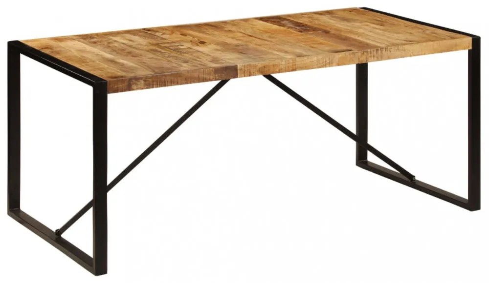 tömör mangófa étkezőasztal 180 x 90 x 75 cm