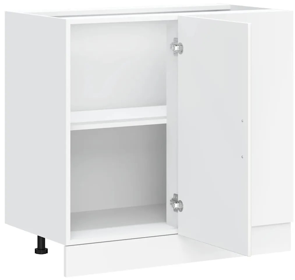 “Lyon” mosdó alapszekrény fehér színű fából készült szekrény