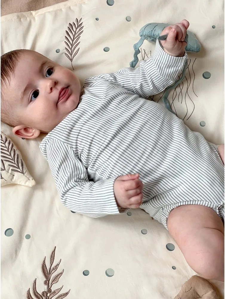 Világossárga játszószőnyeg 80x80 cm Sea Garden – Cam Cam Copenhagen