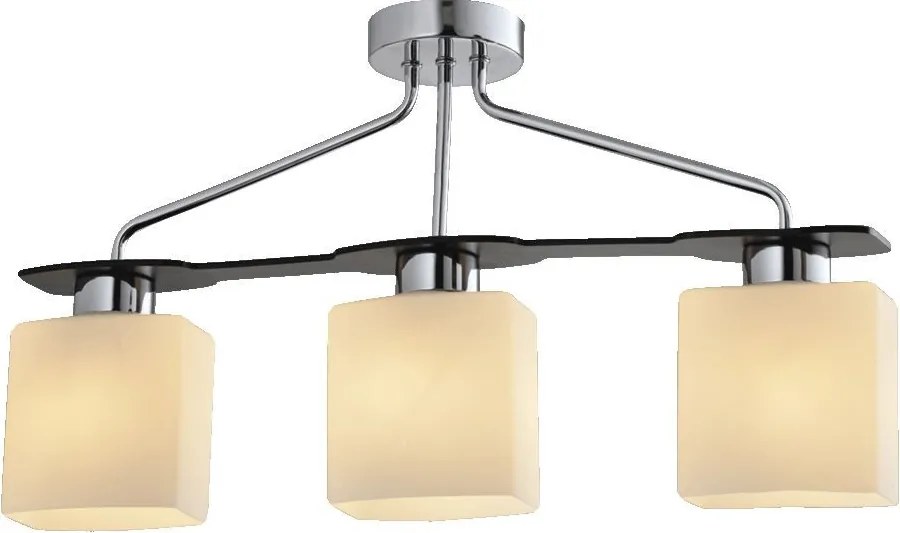 PREZENT 75458 FIRENZA Mennyezeti Csillár Fehér, Króm, Wenge E27 IP20