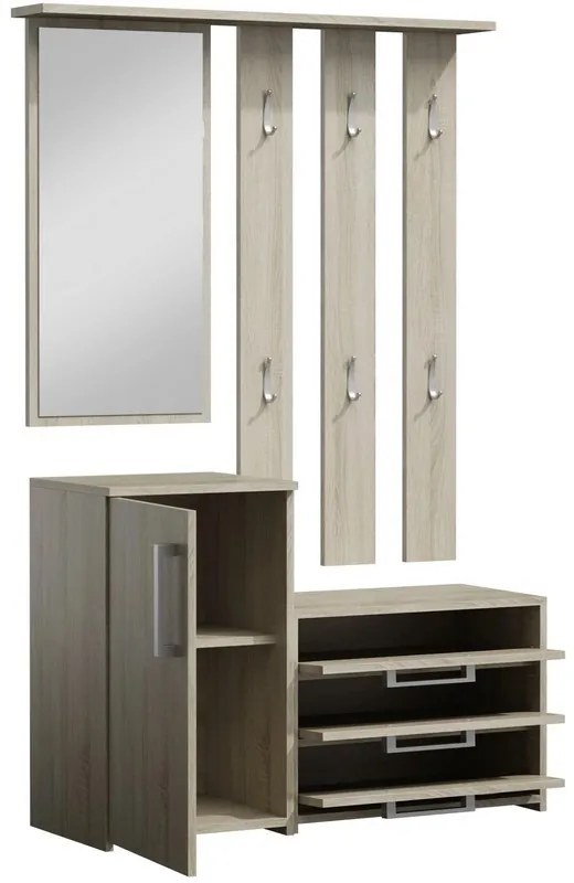 Fraga előszobafal - sonoma