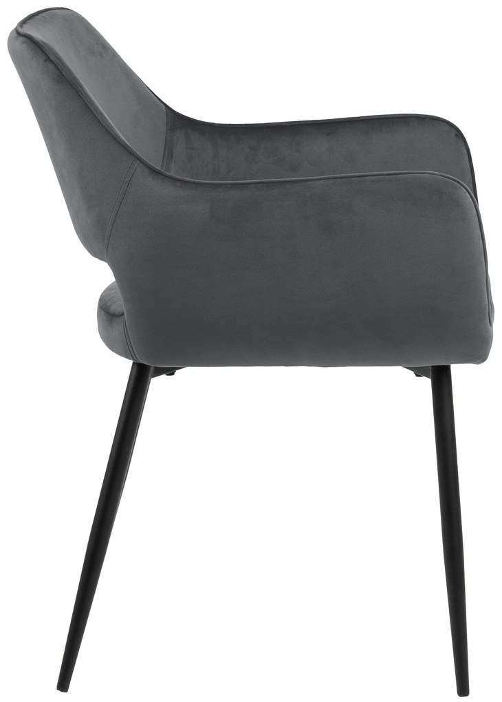 MAZZONI EXPORT LORA Szürke (Dublin 40 szövet) - MODERN KARFÁS SZÉK