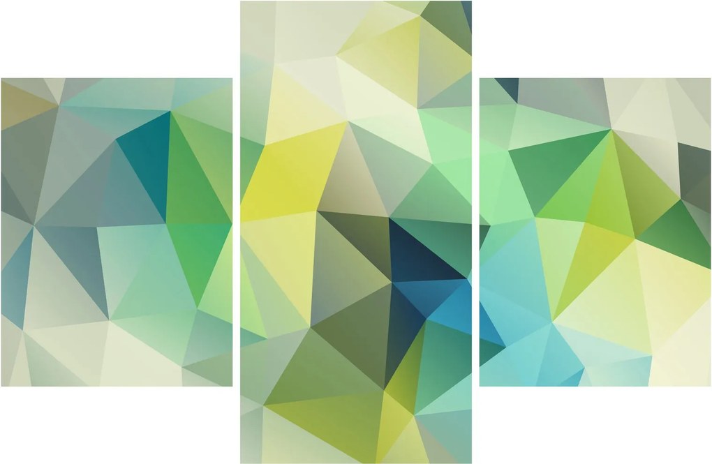 A geometriai absztrakció képe (90x60 cm)
