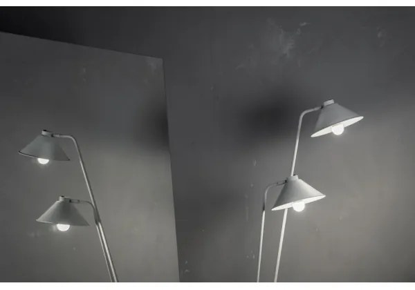 Argon 7074 - GABIAN állólámpa 2xE27/15W/230V fehér