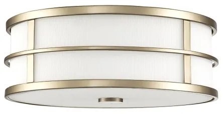 Feiss FE-FUSION-F-PNBR - Mennyezeti lámpatest FUSION 3xE27/40W/230V átm. 34,3 cm aranyszínű