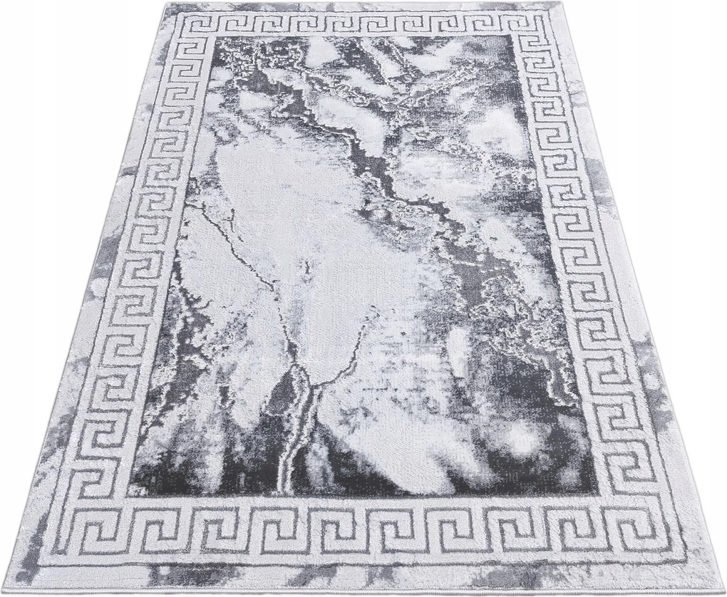 Szőnyeg 200x290 Modern Márvány Nappaliba Szürke