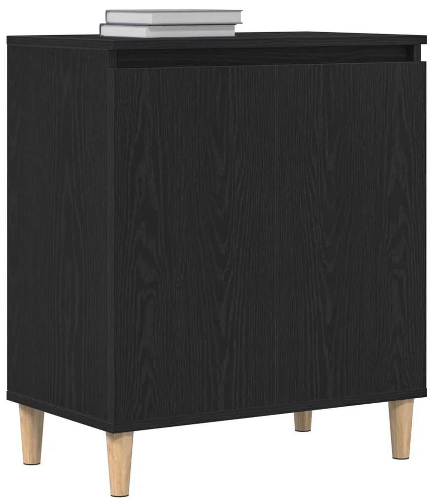 Fekete tölgy büfé 60x35x70 cm Szerelt fa
