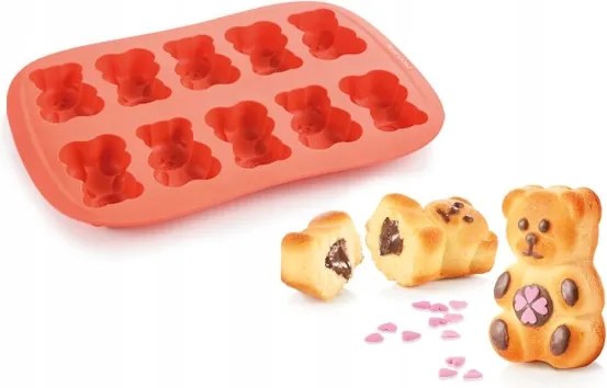 Tescoma Szilikon Forma Muffin Sütőforma Macik