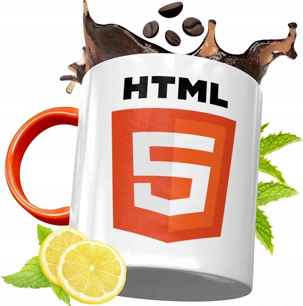 Narancssárga Bögre Informatikus Fejlesztőknek, fényképes nyomtatással