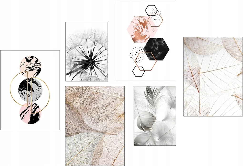 Komplett Galéria 6db-os Poszter Keret Nélkül Kpma 389