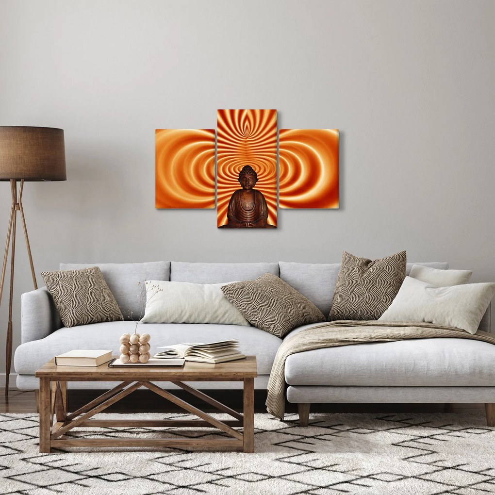 Egy szobrocska képe (90x60 cm)