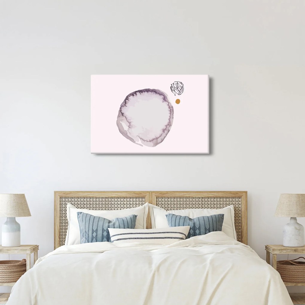 Kép - Lila minimalizmus N⁰4 (90x60 cm)