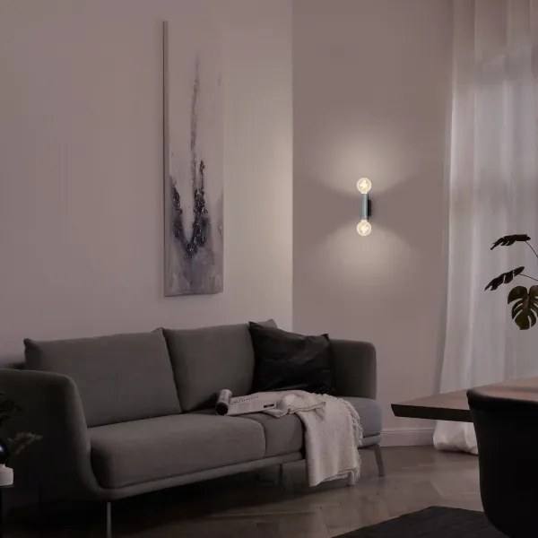 Briloner 3710-024 - Fali lámpatest 2xE27/10W/230V