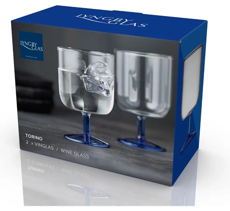 Borospohár szett 2 db-os 300 ml Torino – Lyngby Glas