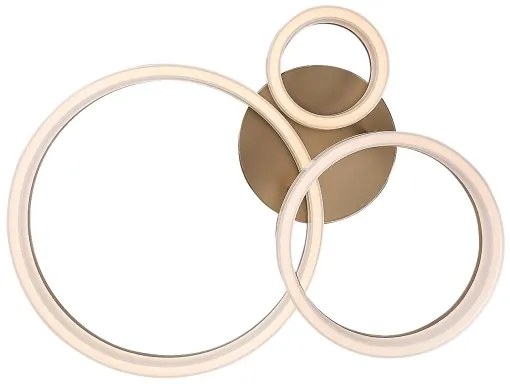 Rabalux 71383 - LED Mennyezeti lámpa AMILIA LED/24W/230V 3000/4000/6500K arany