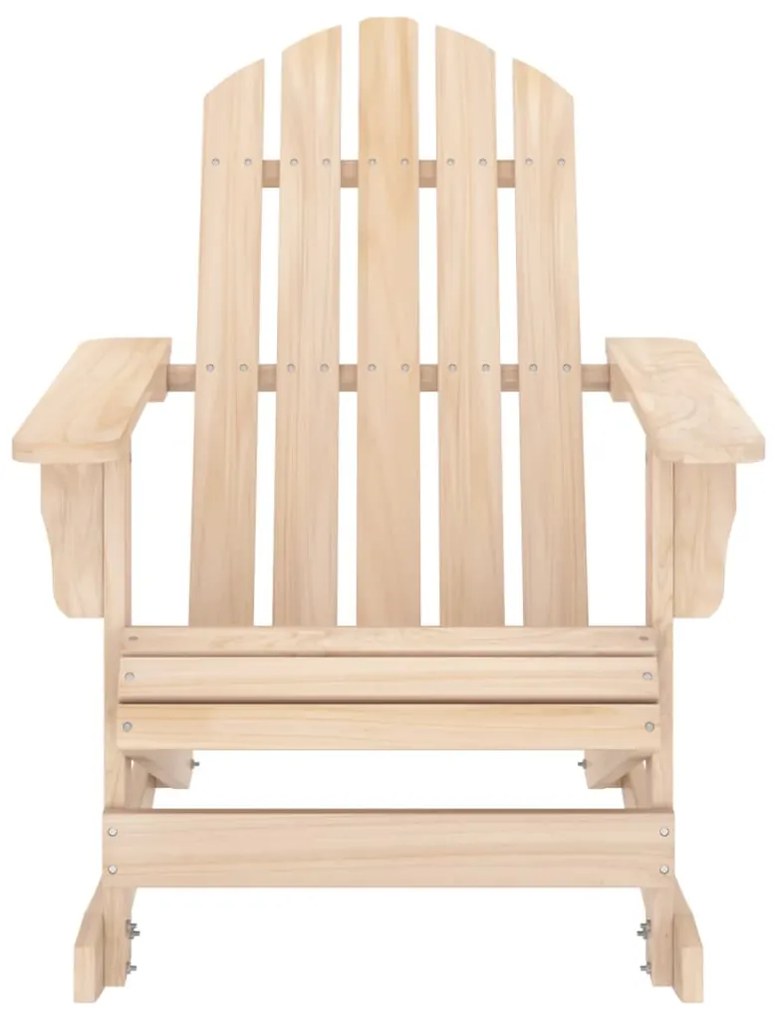 vidaXL tömör fenyőfa kerti Adirondack hintaszék