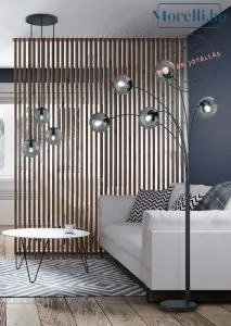 TRIO 308590342 BALINI Többágú Függesztett Lámpa GU10 IP44