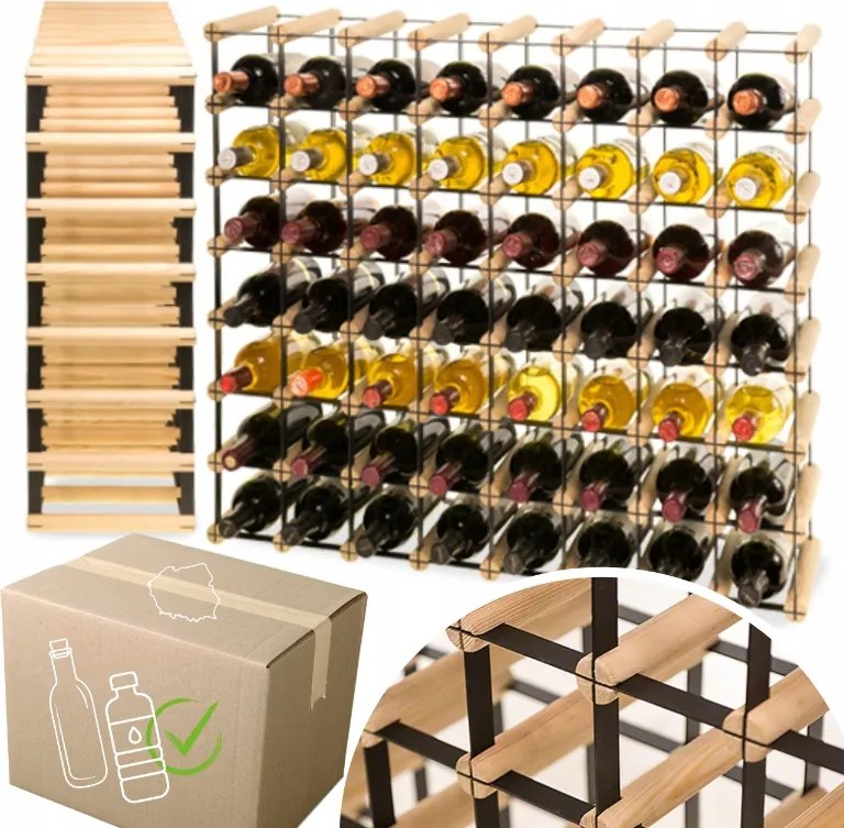 Bortartó állvány bortartó állvány Pet palacktartó szekrény Nagy 56cipő Eko