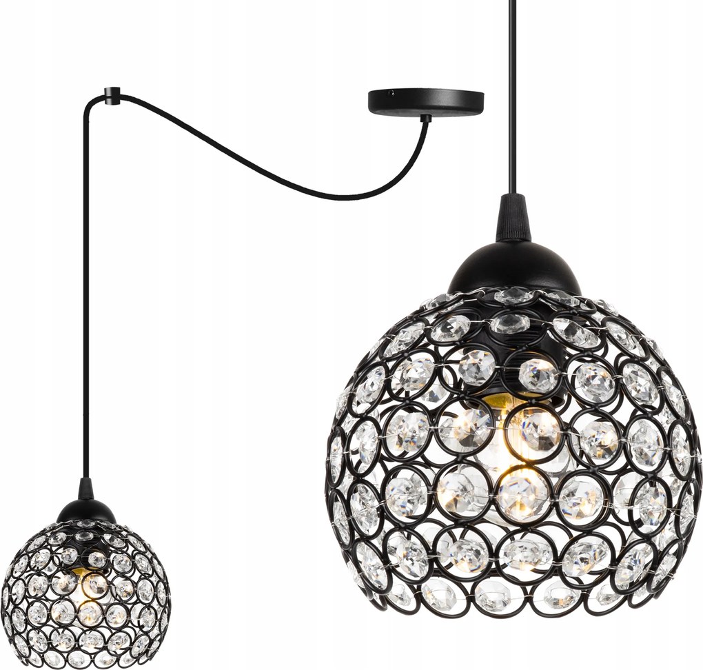 Mennyezeti Lámpa Lógó Csillár Egyetlen Pók Plafon Kristályok