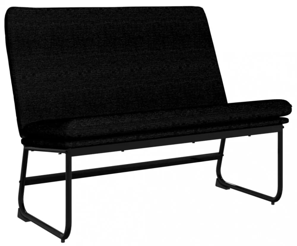 fekete szövetpad 100 x 75 x 76 cm