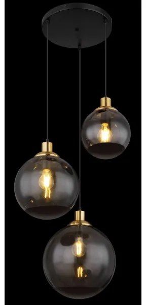 Globo 15860-3H - Csillár zsinóron POTTER 3xE27/40W/230V