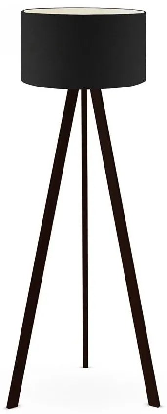 Állólámpa AYD 1xE27/60W/230V fekete