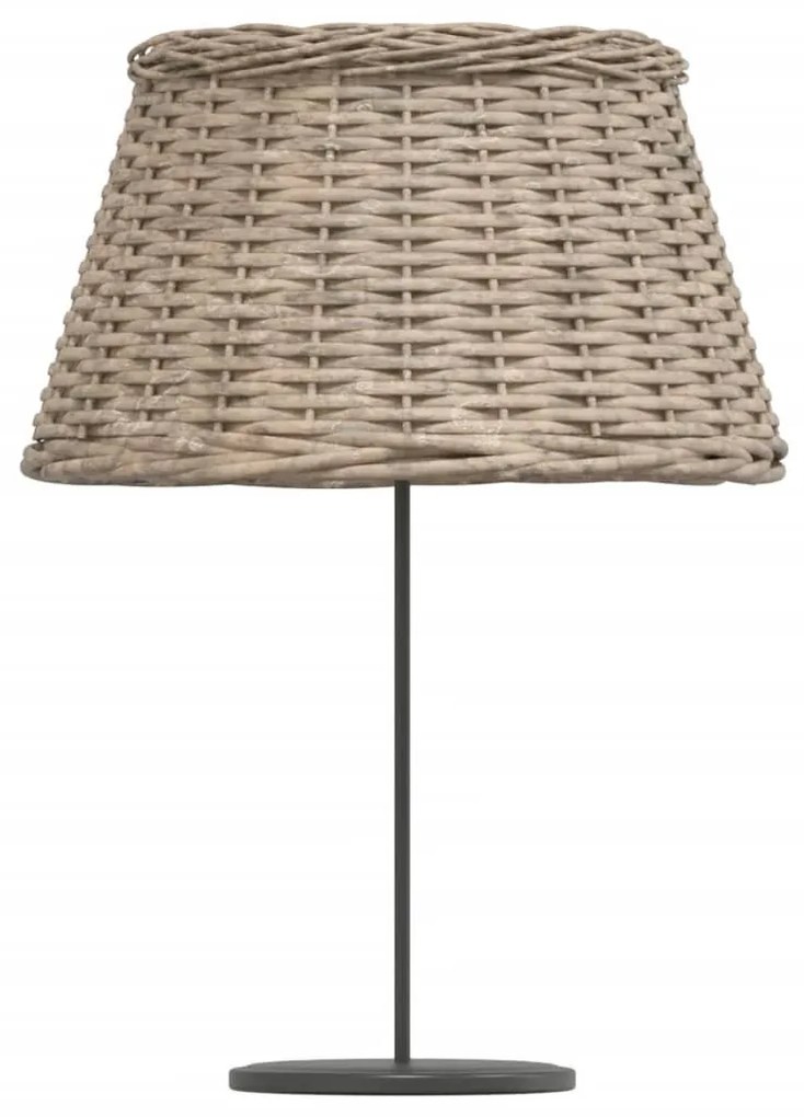 barna fonott lámpaernyő Ø50 x 30 cm