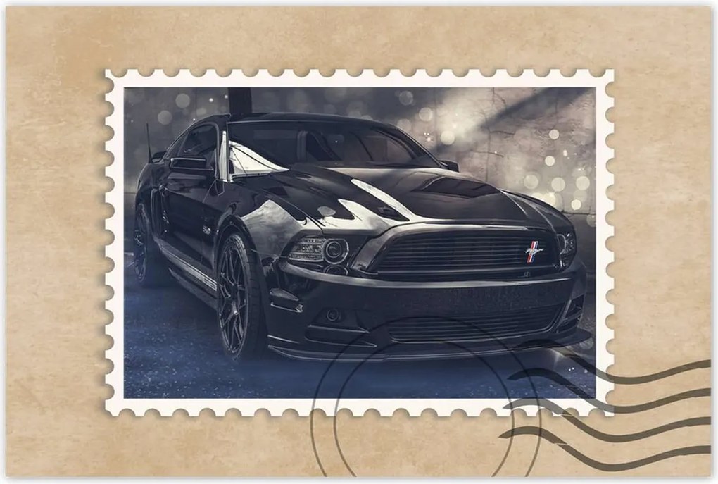 Poszterek 120x80 Mustang Gt California