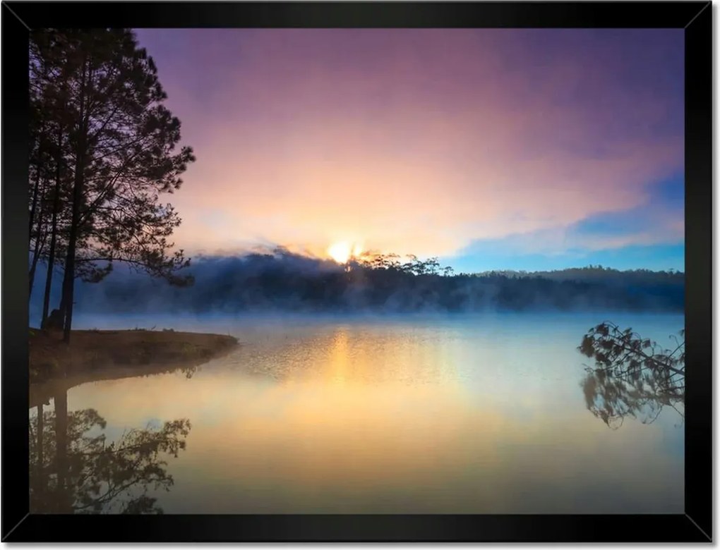 Poszterek keretben 40x30 Naplemente Égbolt