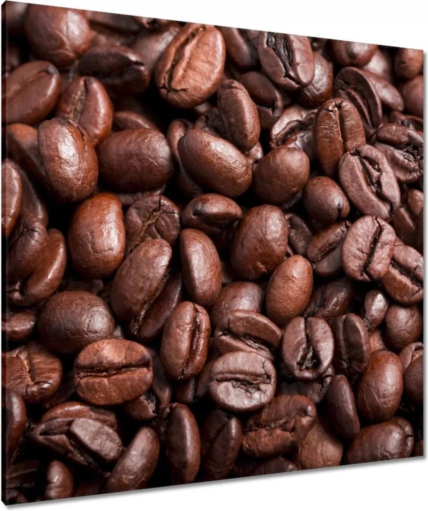 Vászonkép 90x90 Kávébabok