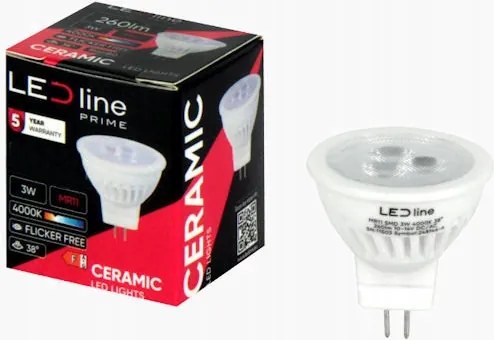 Led izzó MR11 LEDLine 3W 330 lm semleges fehér 4000 K