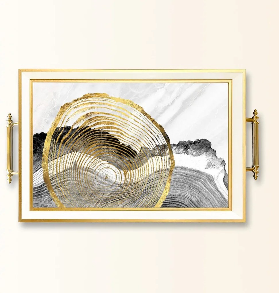 Üveg tálca, 38×24 cm – TPB9820