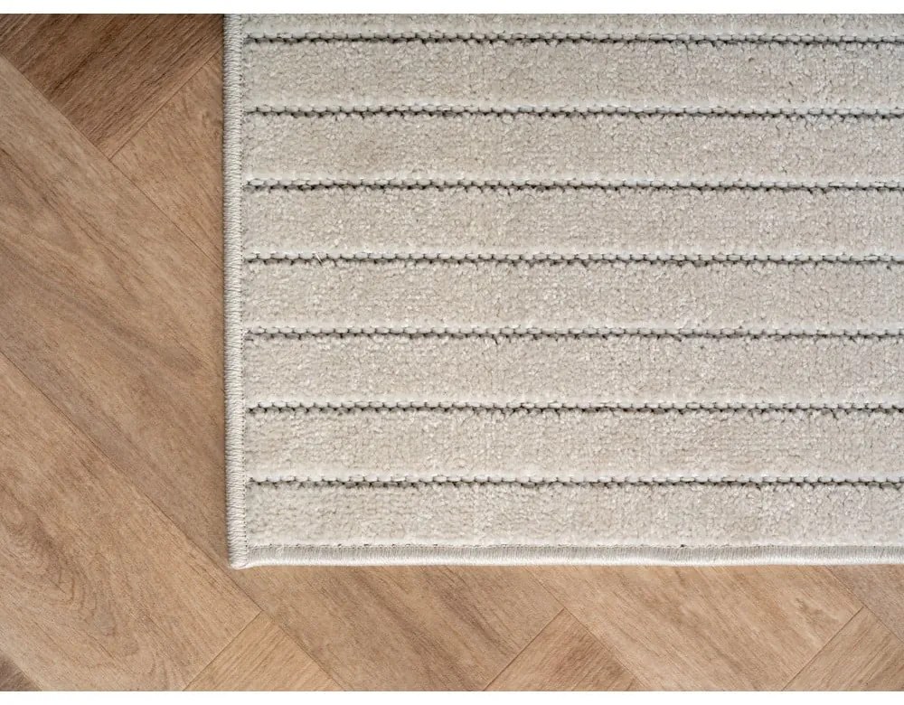 Krémszínű kültéri-beltéri futószőnyeg 80x250 cm Nova 1201 – Ayyildiz Carpets