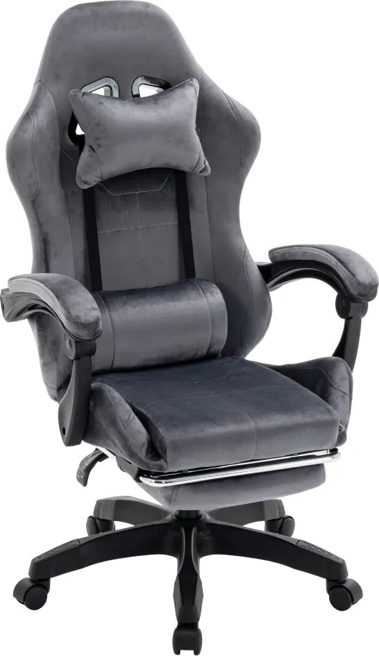 Irodai/gamer szék, szürke, LOPES