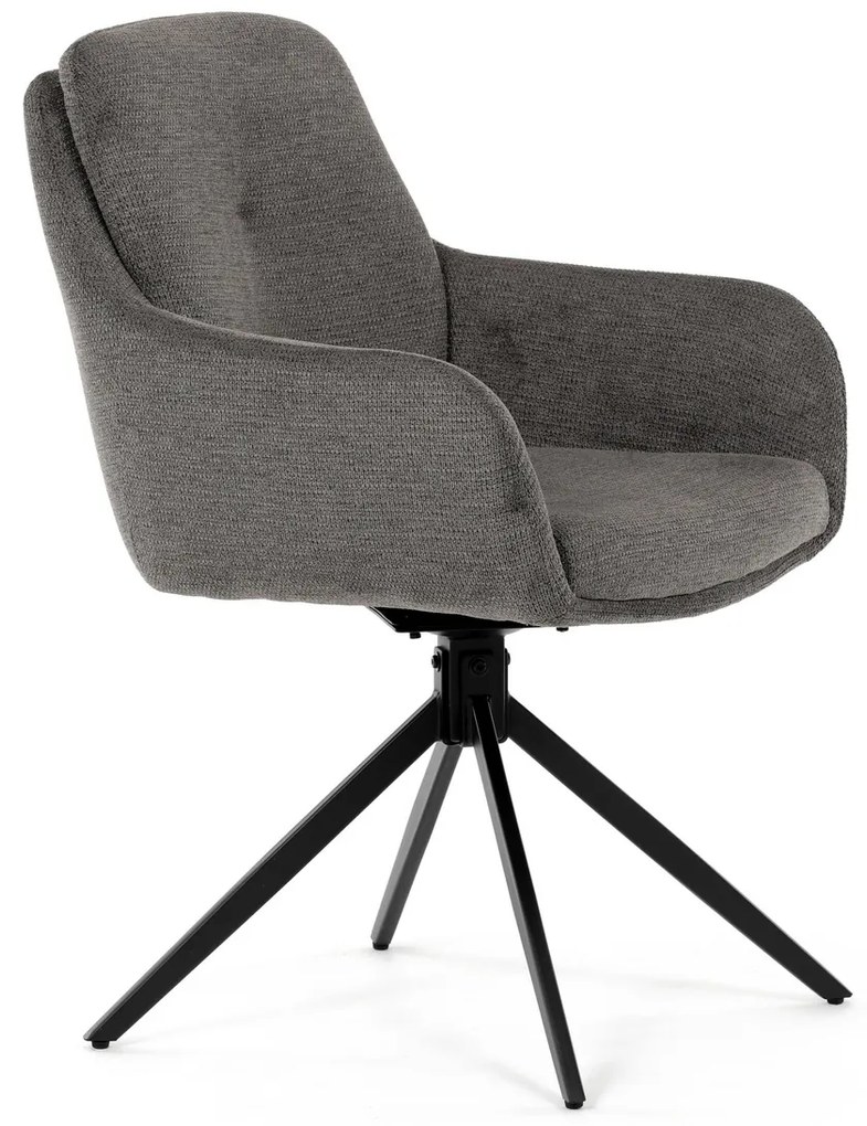 Étkezőszék-készlet visszahúzható mechanizmussalDCH-P3174 GREY2, 2 db
