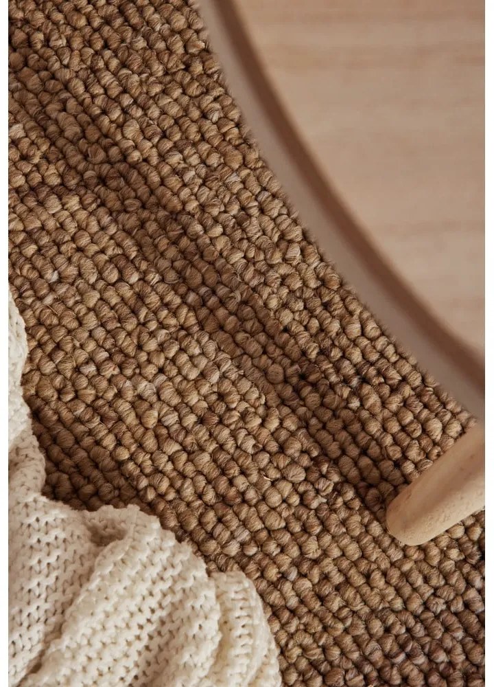Világosbarna mosható szőnyeg 200x290 cm Rocco Caramel – Elle Decoration