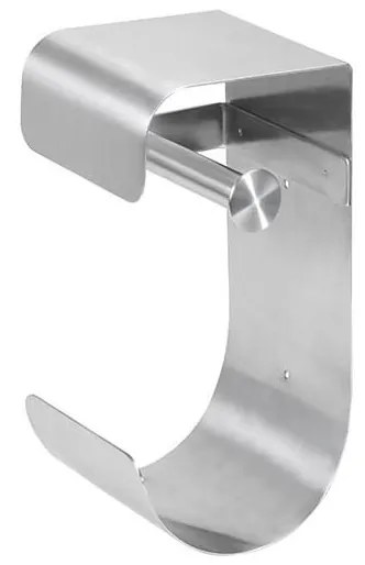 Papírtartó 12,5x26 cm rozsdamentes acél/ezüst