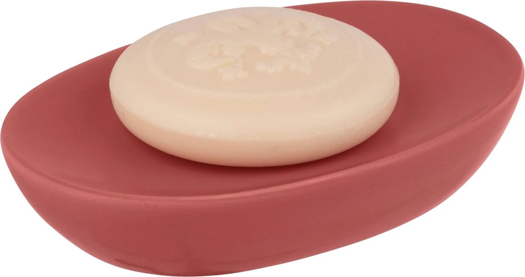 Kerámia Szappantartó piros 8,5 x 12 cm
